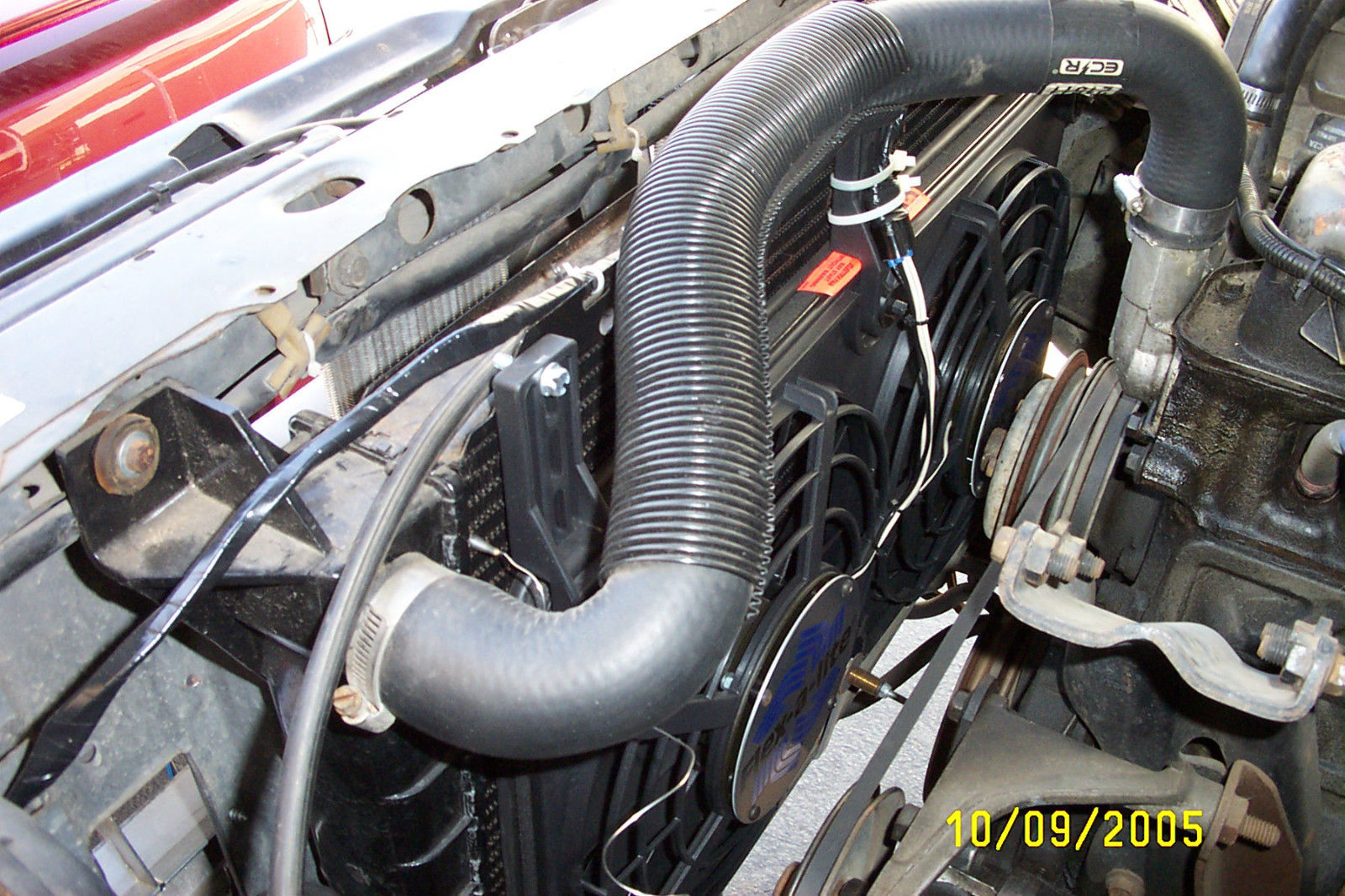 1986 Blue Ford Bronco Sport Utility