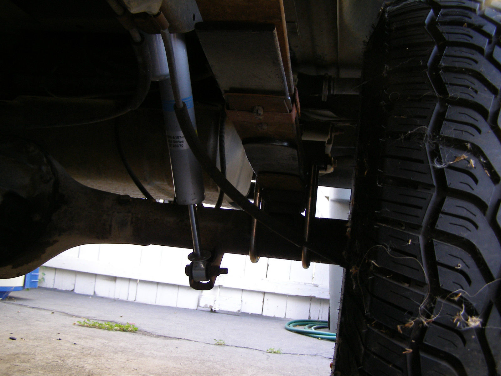 1986 Blue Ford Bronco Sport Utility