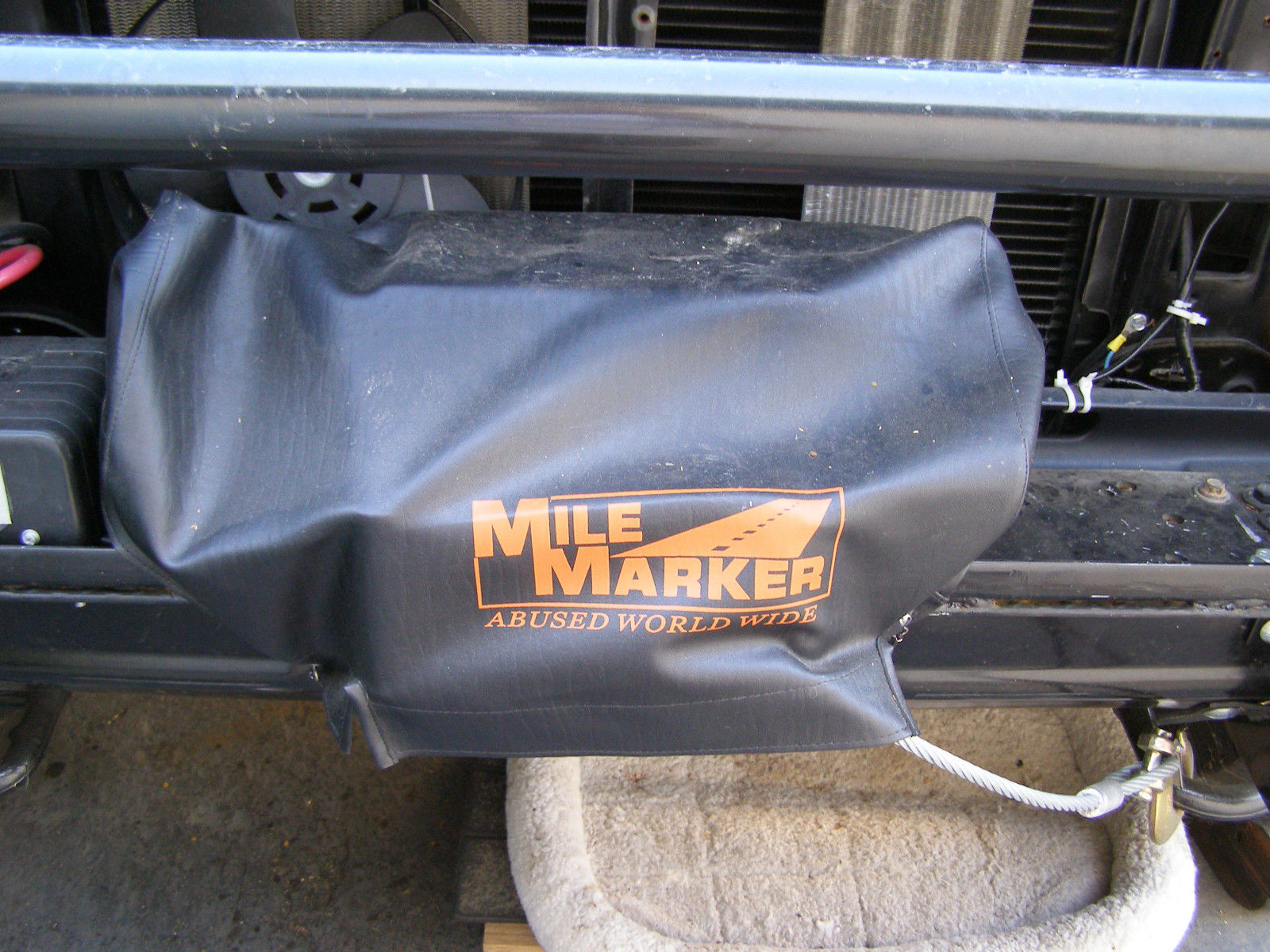 1986 Blue Ford Bronco Sport Utility