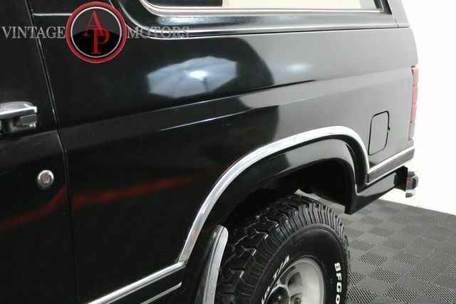 1986 Black Ford Bronco --