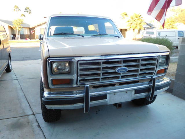 1986 Black Ford Bronco