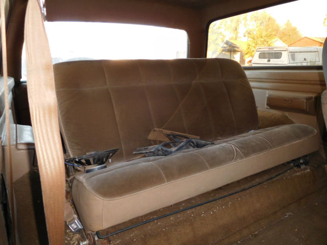 1986 Black Ford Bronco