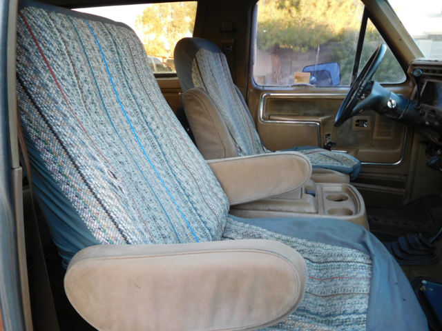 1986 Black Ford Bronco