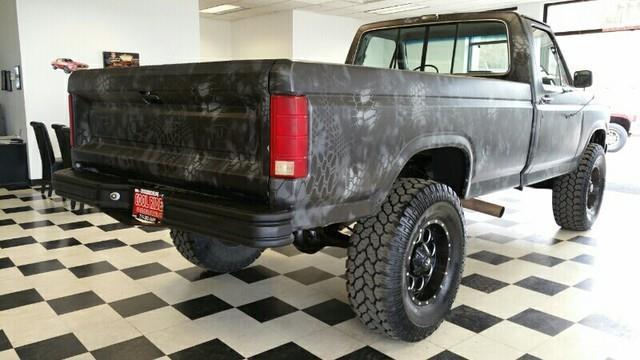 1986 Black Ford F-150 Crew Cab Pickup