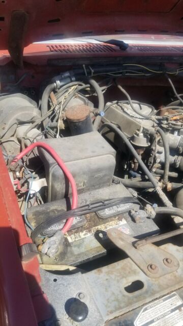 1986 Red Ford F-150 Pickup