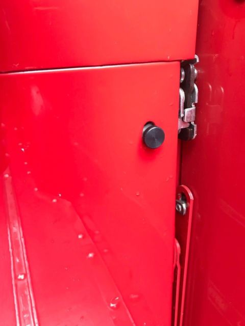 1986 Red Ford F-150 Standard Cab Pickup