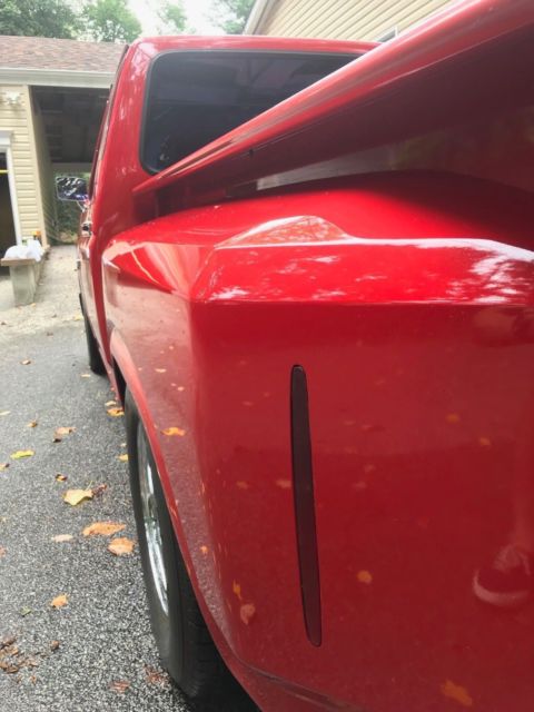 1986 Red Ford F-150 Standard Cab Pickup