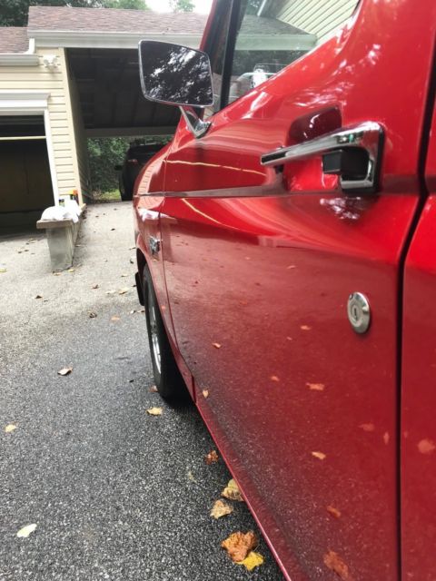 1986 Red Ford F-150 Standard Cab Pickup