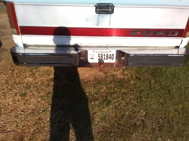 1986 Blue & White Ford F-150 Standard Cab Pickup