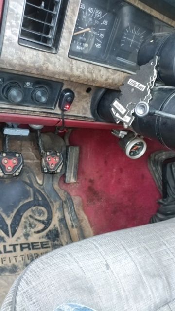 1986 Red Ford F-250 Standard Cab Pickup