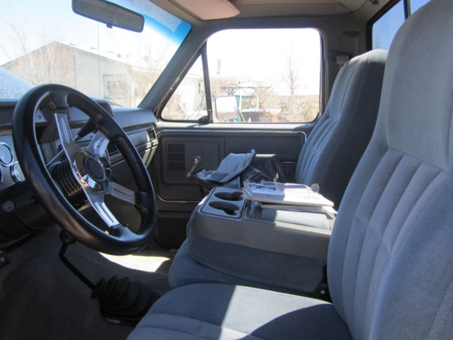 1986 Black Ford F-250 Standard Cab Pickup
