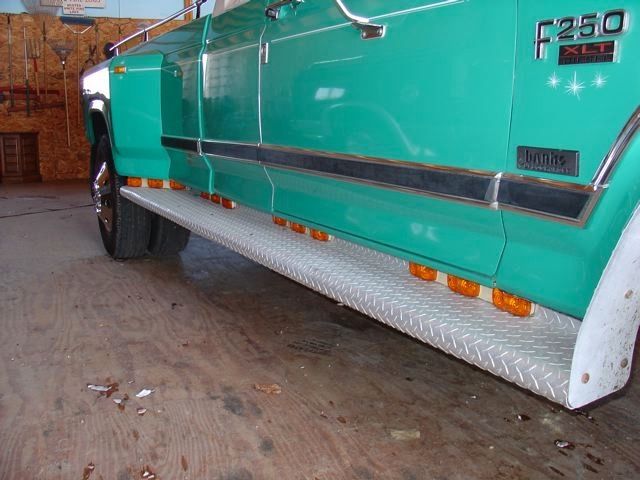 1986 Green Ford F-250 Extended Cab Pickup