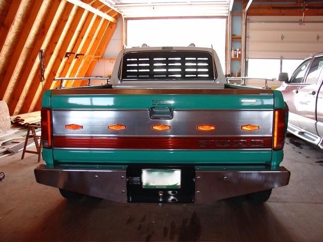 1986 Green Ford F-250 Extended Cab Pickup