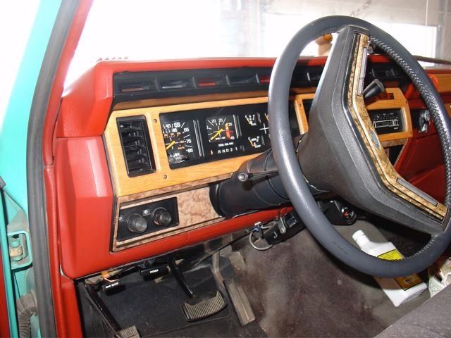 1986 Green Ford F-250 Extended Cab Pickup