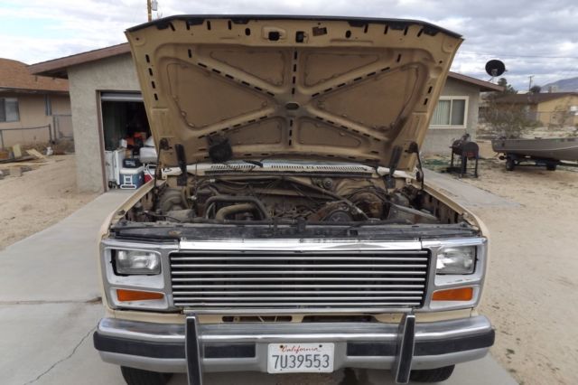 1986 Brown Ford F-250 Extended Cab Pickup
