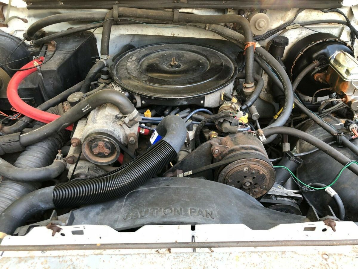 1986 White Ford F-350 Crew Cab Pickup