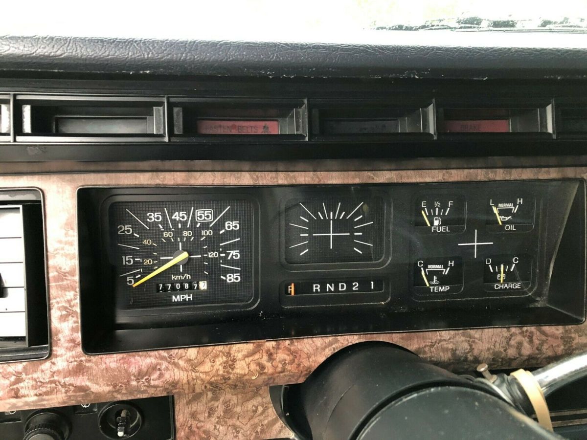 1986 Blue Ford F-350