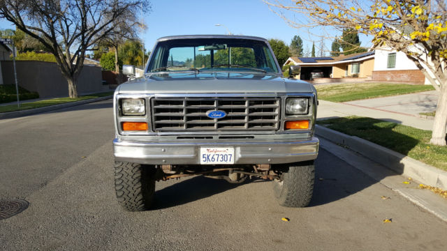 1986 Gray Ford F-250 Standard Cab Pickup