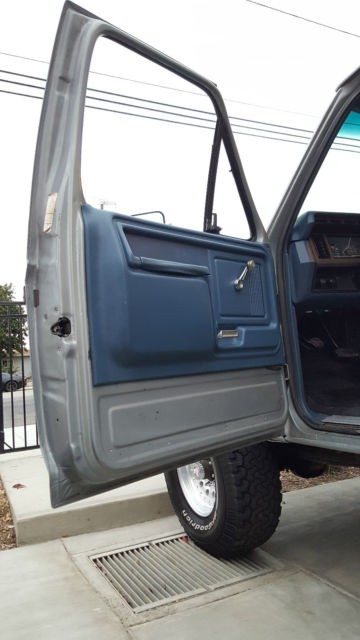1986 Gray Ford F-250 Standard Cab Pickup