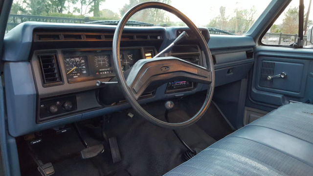 1986 Gray Ford F-250 Standard Cab Pickup