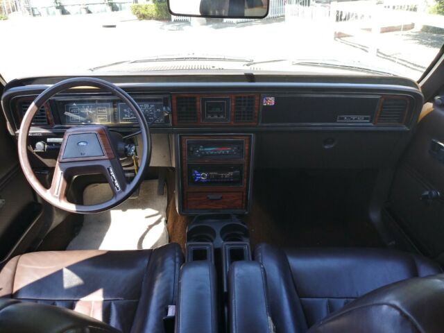 1986 Beige /  Tan Ford LTD Wagon