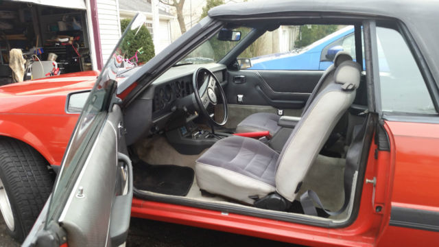 1986 Red Ford Mustang 2 Door