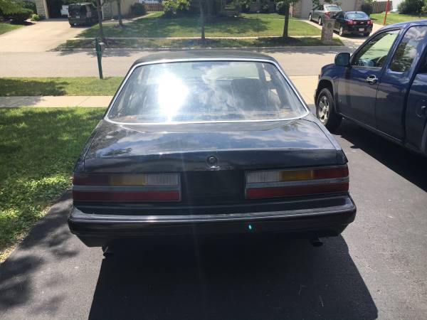 1986 Black Ford Mustang Coupe