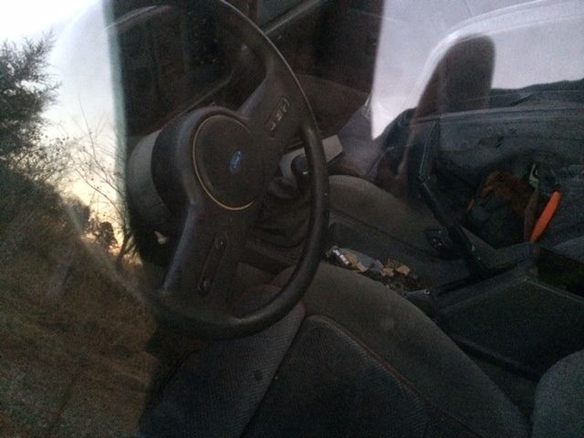 1986 Gray Ford Mustang Hatchback