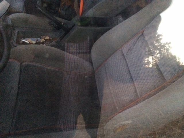 1986 Gray Ford Mustang Hatchback