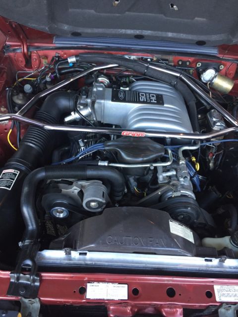 1986 Maroon Ford Mustang Coupe