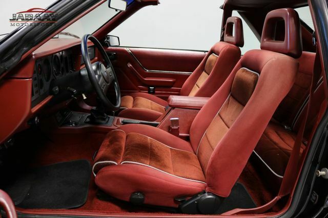 1986 Black Ford Mustang Coupe