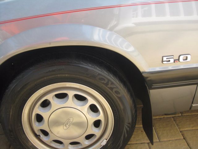 1986 Gray Ford Mustang Convertible