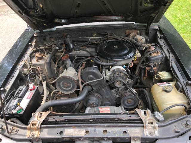 1986 Black Ford Mustang Hatchback