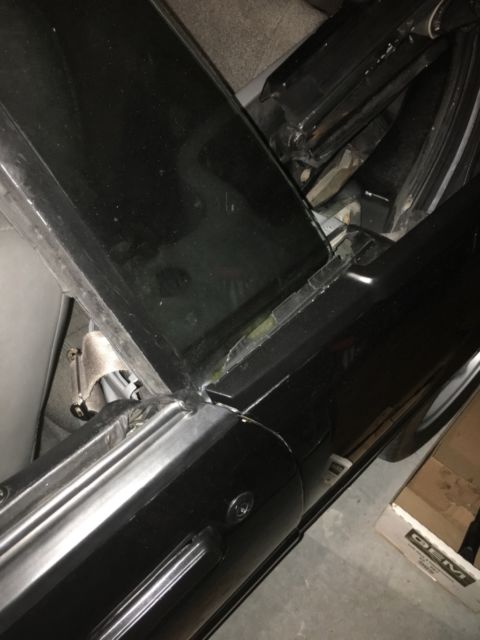 1986 Black Ford Mustang Convertible