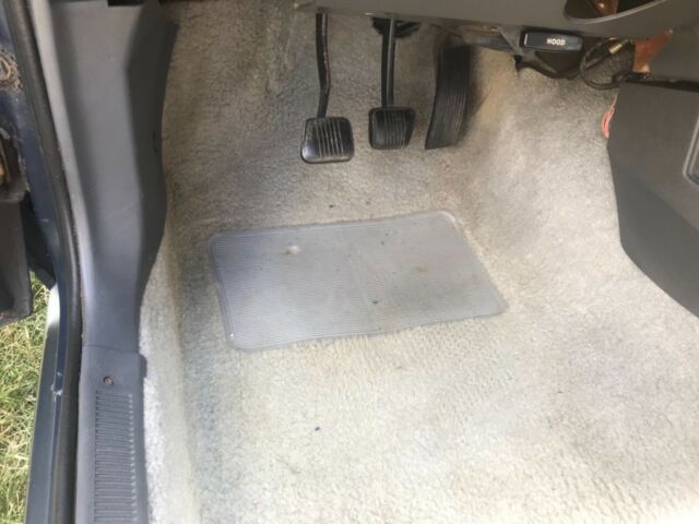 1986 Blue Ford Mustang Coupe