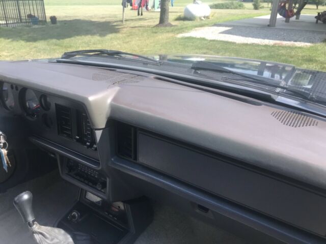 1986 Blue Ford Mustang Coupe