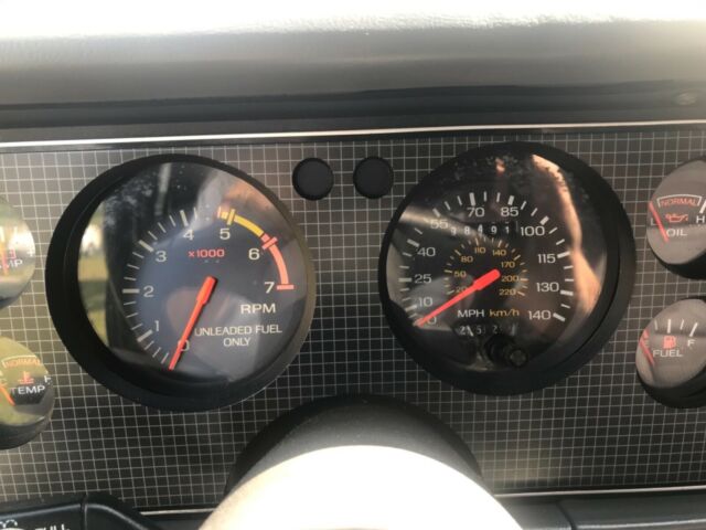 1986 Blue Ford Mustang Coupe