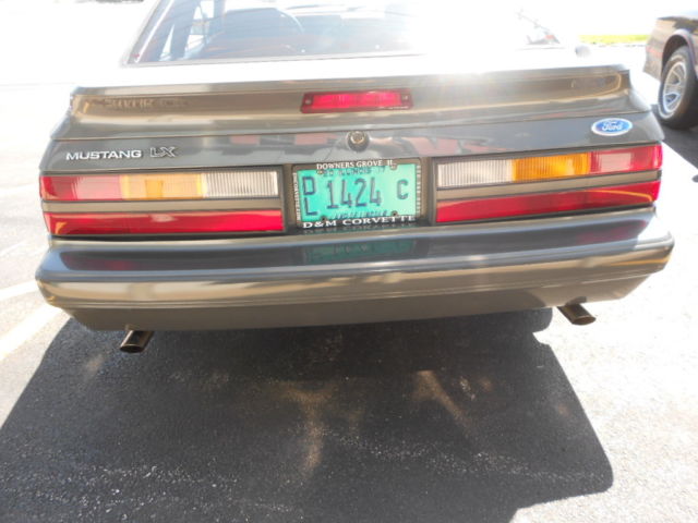 1986 Gray Ford Mustang Coupe