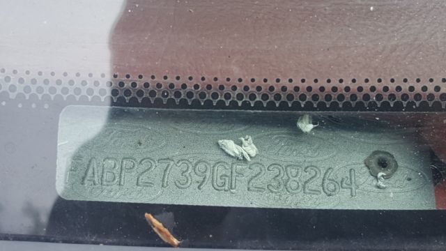 1986 Red Ford Mustang Convertible