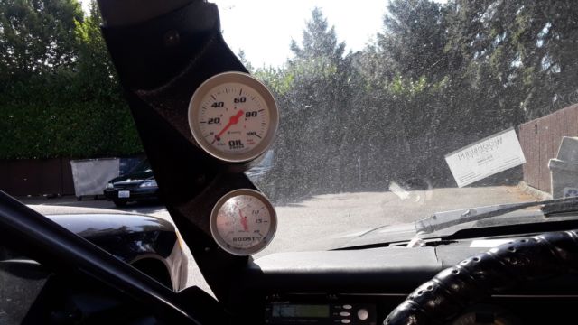 1986 Black Ford Mustang Fastback