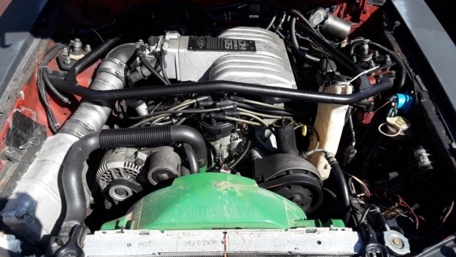 1986 Black Ford Mustang Fastback