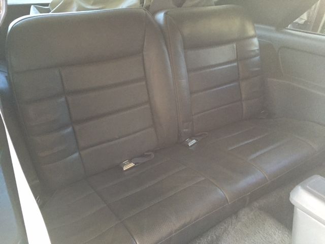 1986 Black Ford Mustang Hatchback