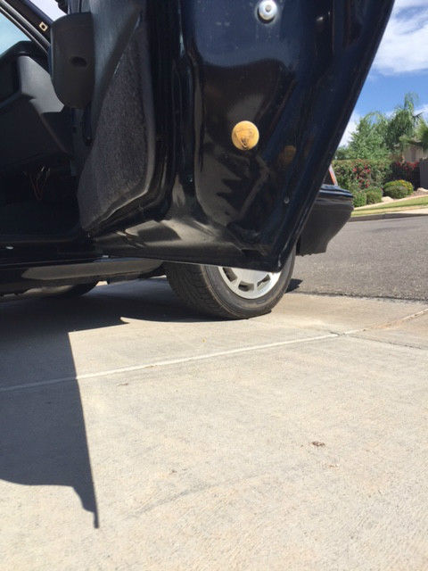 1986 Black Ford Mustang Hatchback