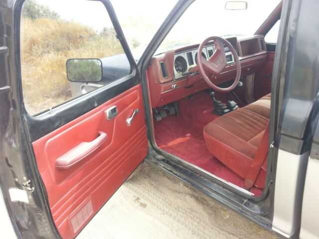 1986 Black / Gray Ford Ranger Pickup