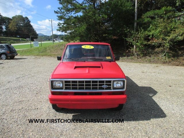 1986 Red Ford Ranger Standard Cab Pickup
