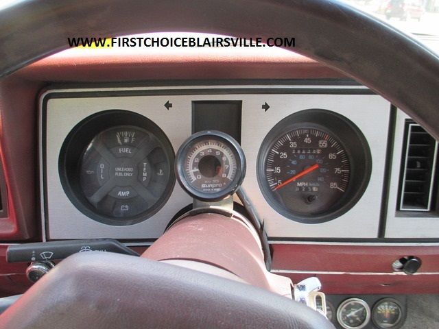 1986 Red Ford Ranger Standard Cab Pickup