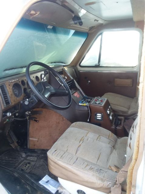 1986 Orange GMC Vandura Van Camper