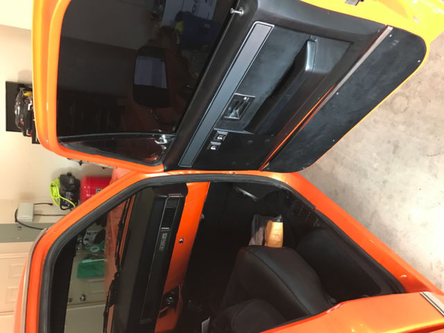 1986 Orange GMC c15 Standard Cab Pickup