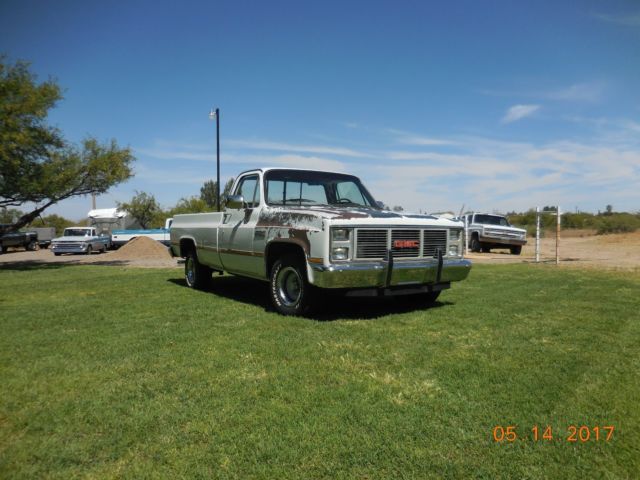1986 White GMC Sierra 1500