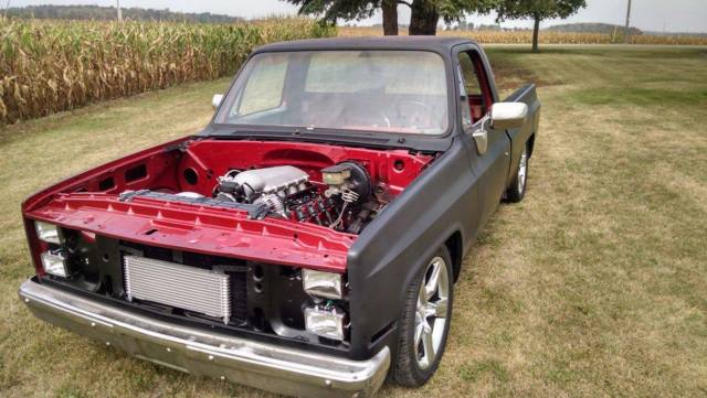 1986 Black GMC C1500